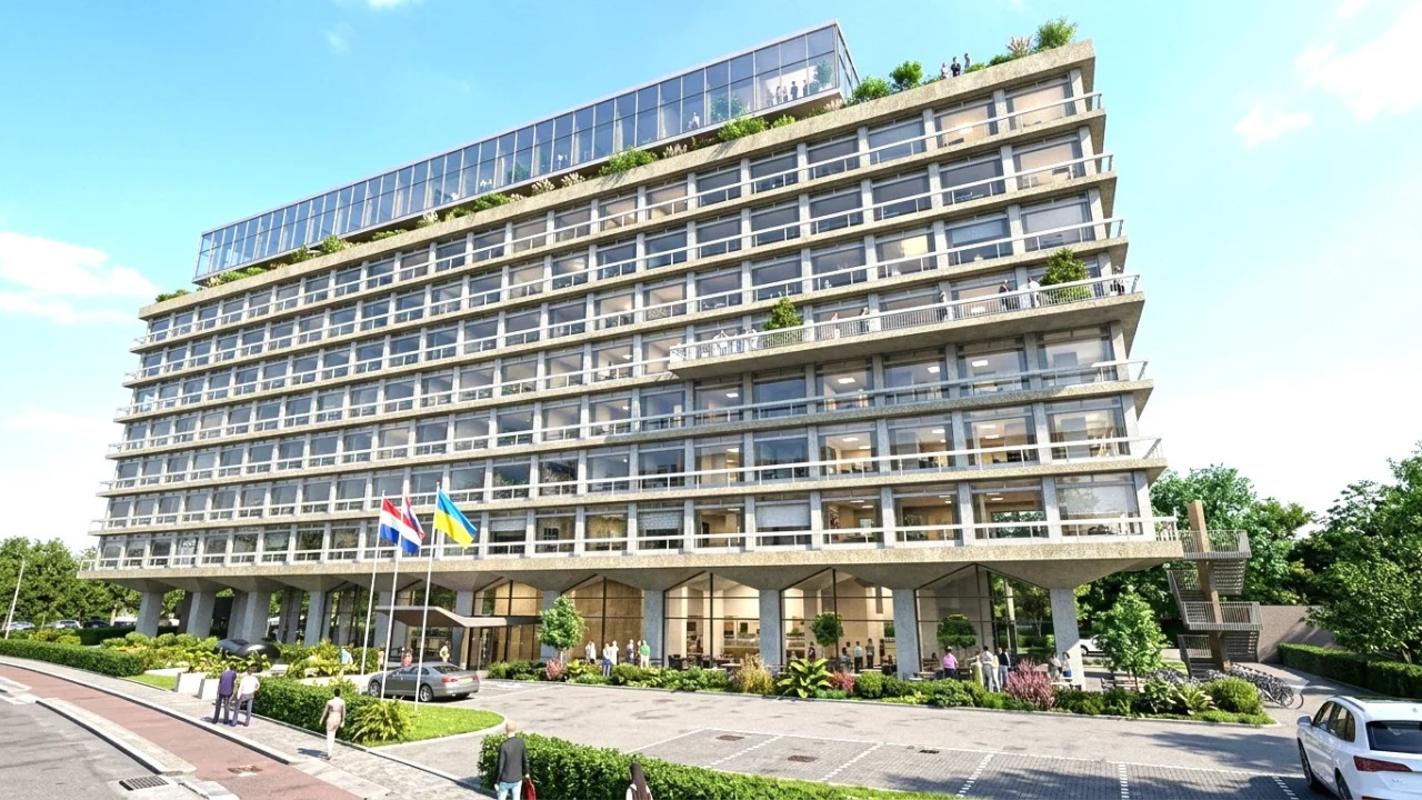Herontwikkeling belastingkantoor Leeuwarden